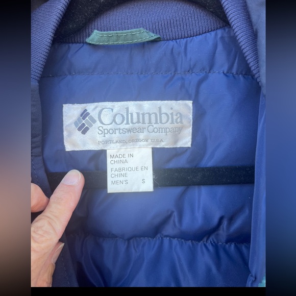 Columbia men’s vintage down jacket. EUC. Size Small - Picture 12 of 16